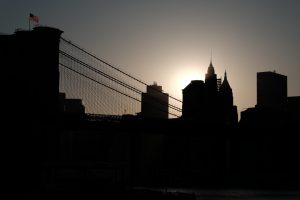 Sundown from Brooklyn Bridge Park. P: Jonas